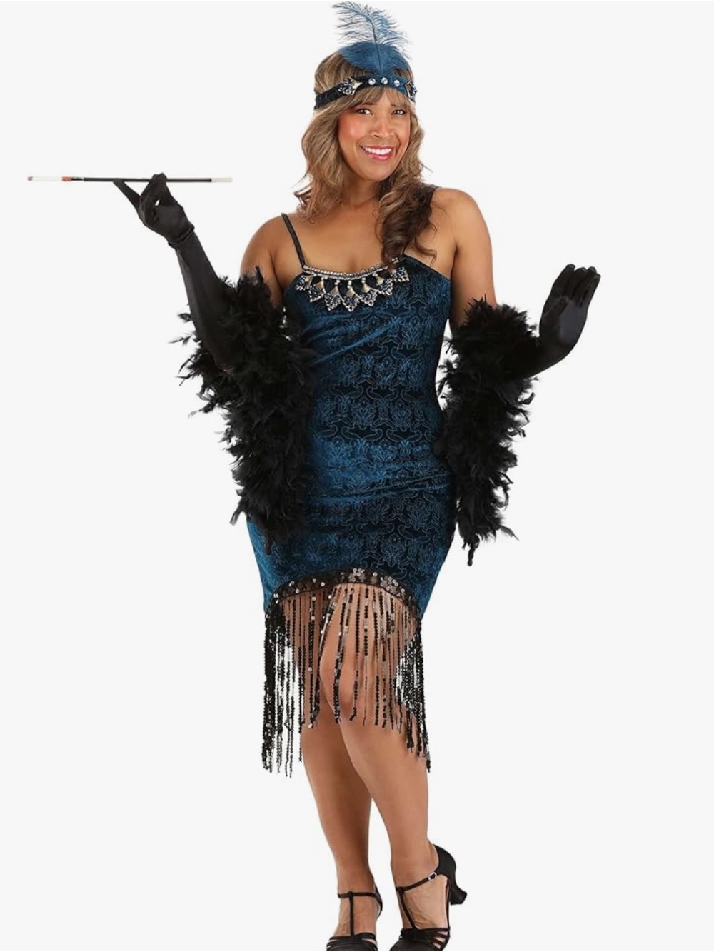 Dreamgirl Downtown Doll Flapper Adult Costume.